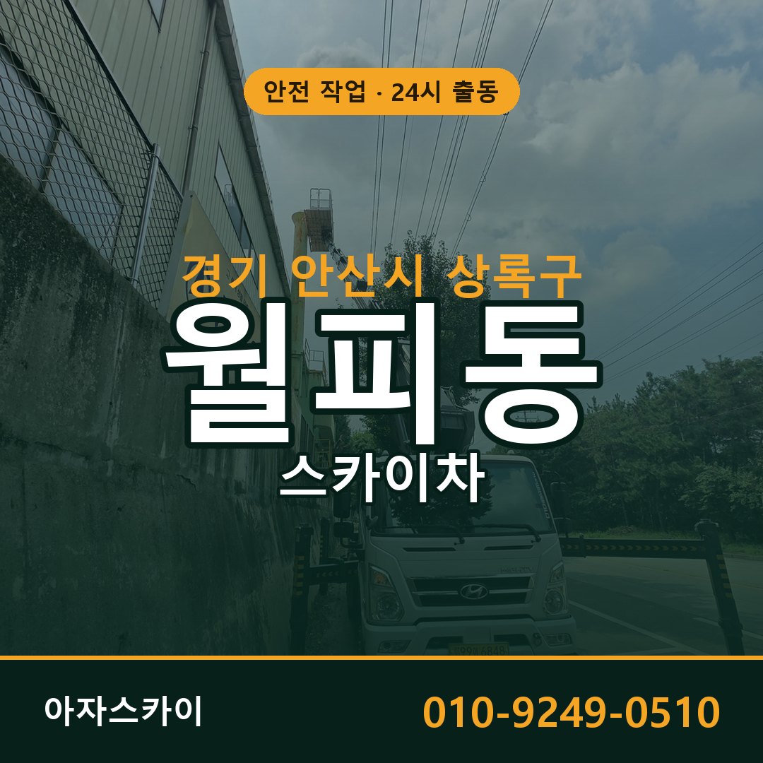 월피동 스카이차, 경기 안산시 상록구 어디든 아자스카이