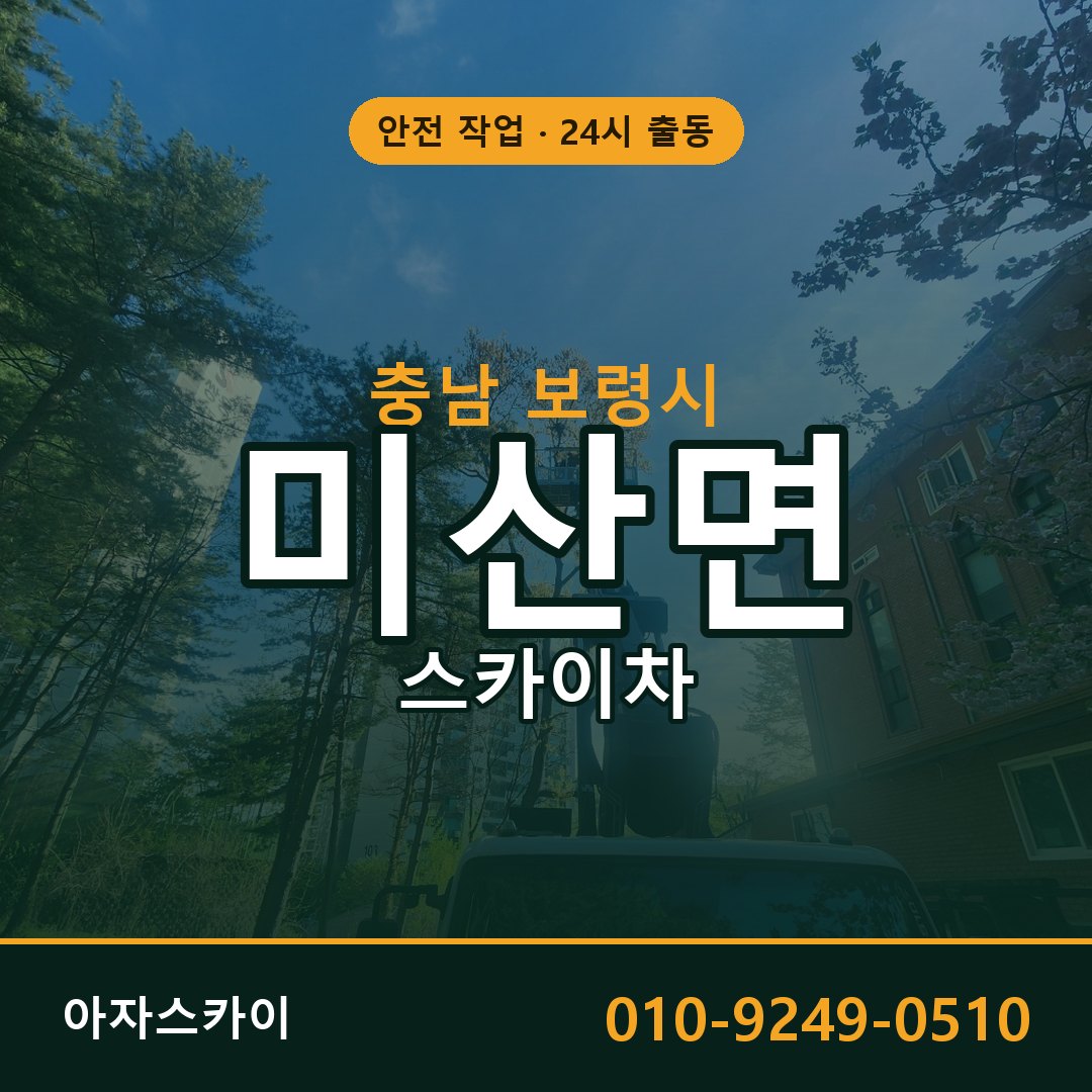 미산면 스카이차, 충남 보령시 어디든 아자스카이